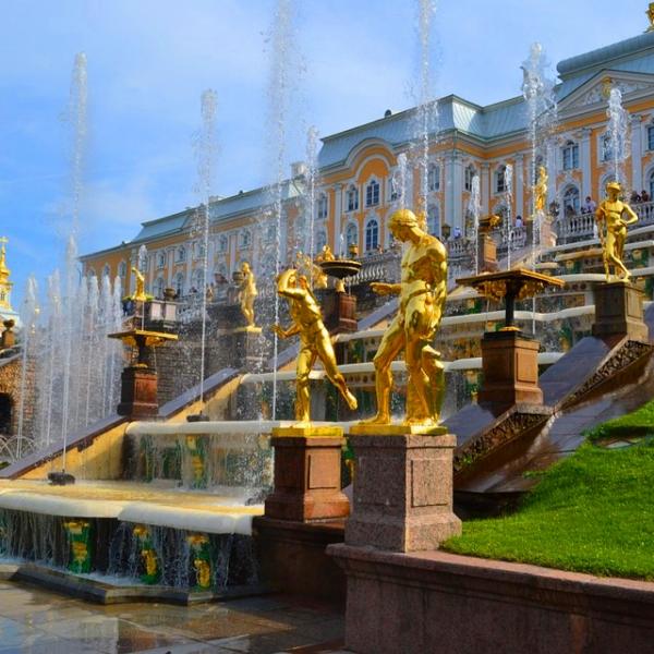 Петергоф. Большой дворец + Малый музей + Фонтаны