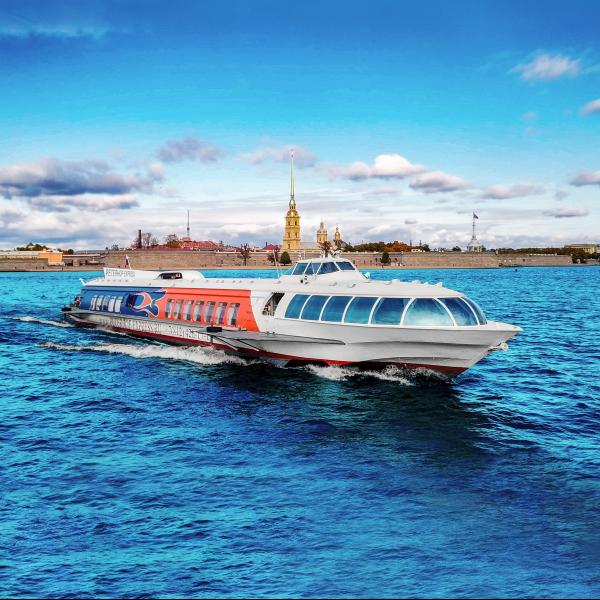 Возвращение на "Метеоре"/ "Катамаране" из Петергофа